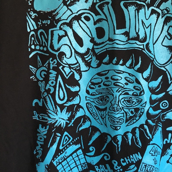 Sublime Graphic Band Tee Size Medium - Picture 5 of 9